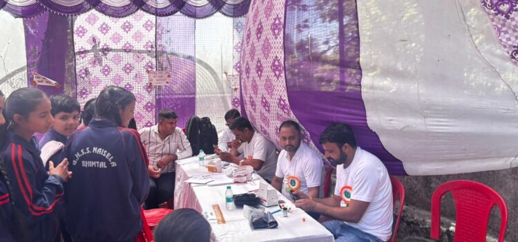 स्वास्थ्य के साथ सुरक्षा का संदेश: नैसेला में होप फाउंडेशन के तीन दिवसीय शिविर का भव्य समापन