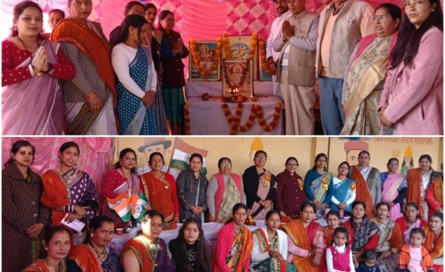 सरस्वती शिशु मंदिर भिकियासैंण में मातृ शक्ति सम्मेलन हुआ आयोजित।