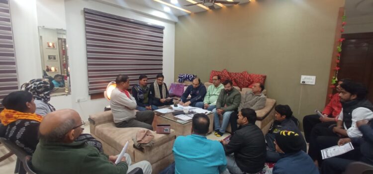 विराट हिंदू सम्मेलन की तैयारी वैशाली सेक्टर 4 में जोर-शोर से शुरू