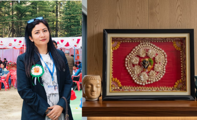 रेशम, ऐपण और हुनर की त्रिवेणी: पहाड़ की महिलाओं को नए पंख देतीं कविता बिष्ट